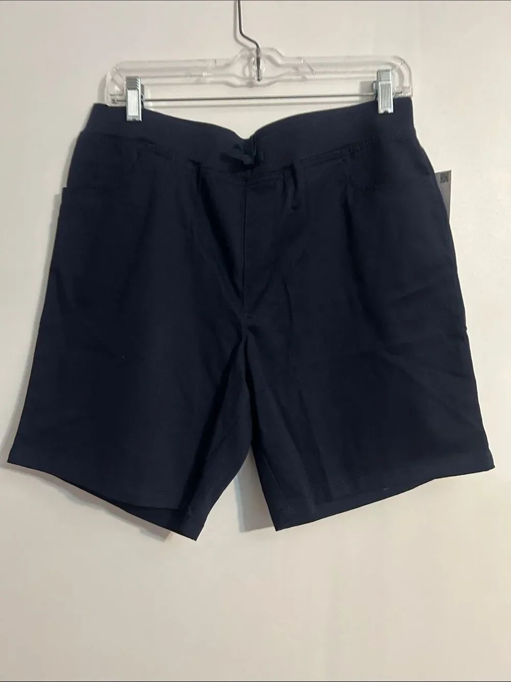 French Toast Girl's Navy Drawstring Casual Shorts